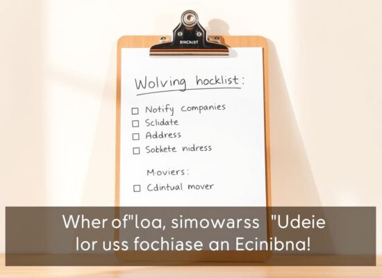 who to notify when moving house
